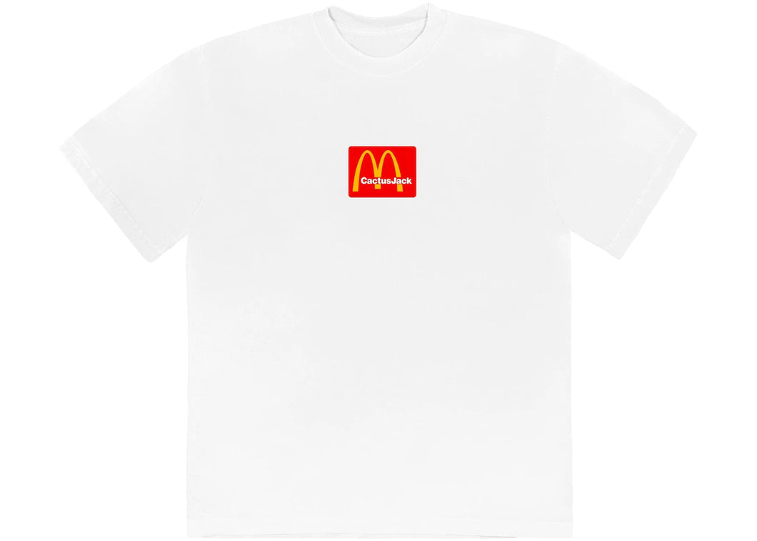 Travis Scott x 'McDonalds' White T-Shirt