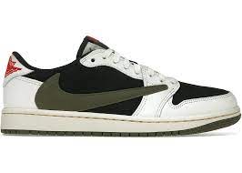 Jordan 1 Retro Low OG SP Travis Scott Olive (Women's)*