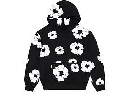 Denim Tears Black 'Cotton Wreath' Hoodie