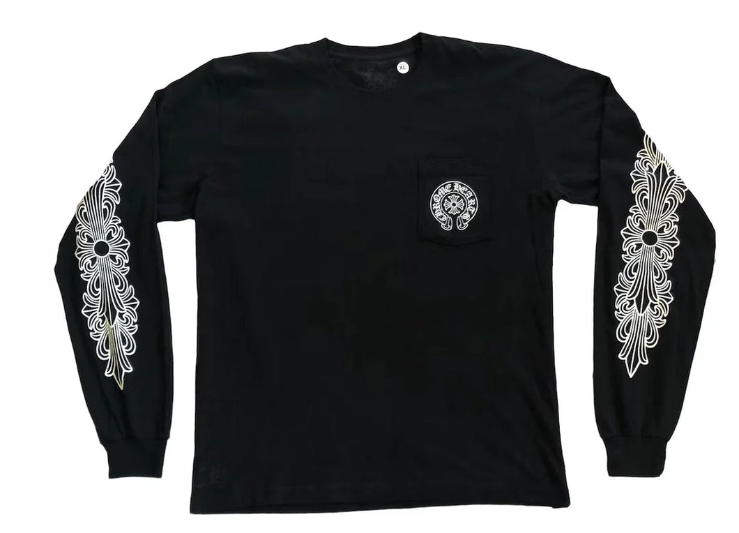 Chrome Hearts 'Horseshoe' Longsleeve T-Shirt