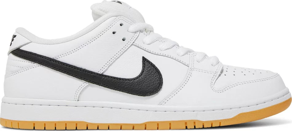 Nike SB Dunk Low Pro 'White/Black-White-Gum Light Brown'