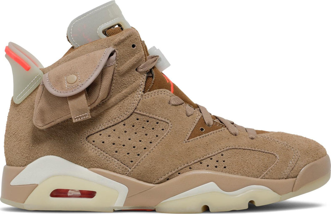 Jordan 6 Retro Travis Scott 'British Khaki'