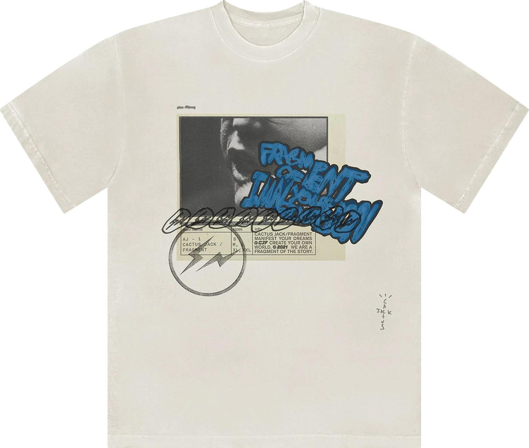 Travis Scott Cactus Jack For Fragment Manifest T-shirt