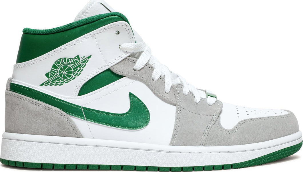 Jordan 1 Mid 'Grey Green'