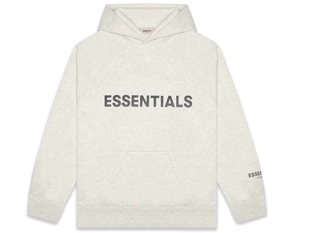 Fear of God Essentials Hoodie 'Heather Oatmeal'