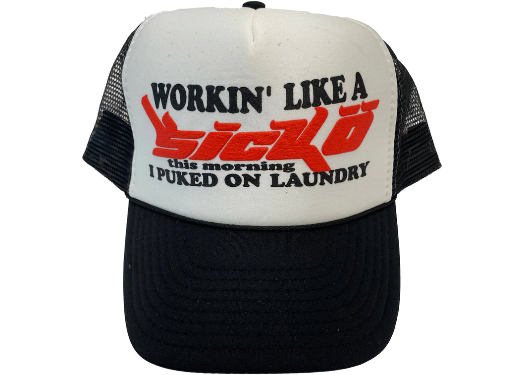 Sicko Laundry Trucker Hat 'Black'