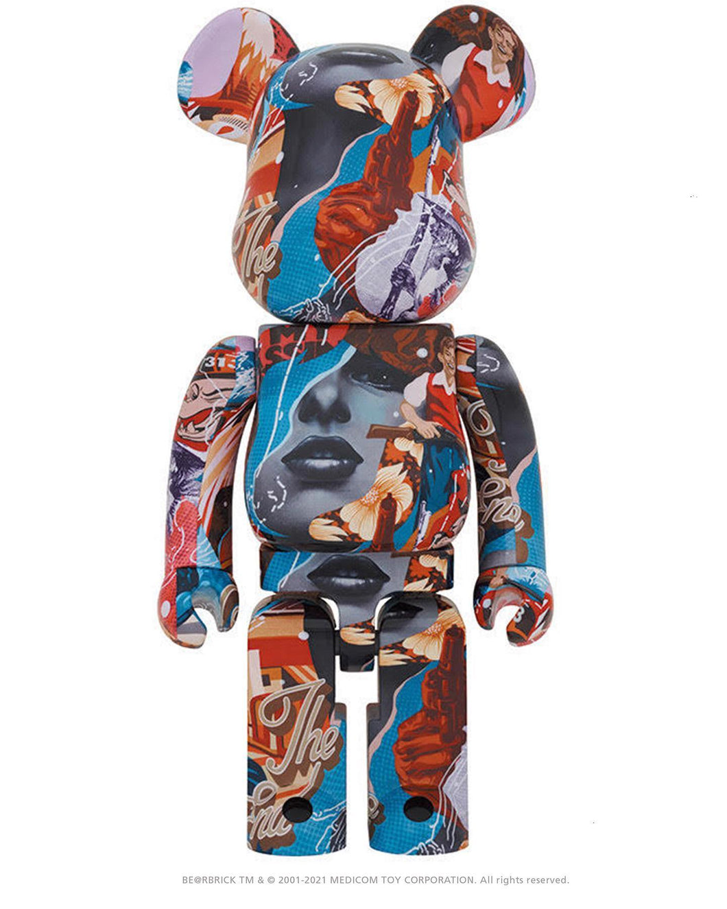 Bearbrick x Tristan Eaton DesignerCon Exclusive 1000%