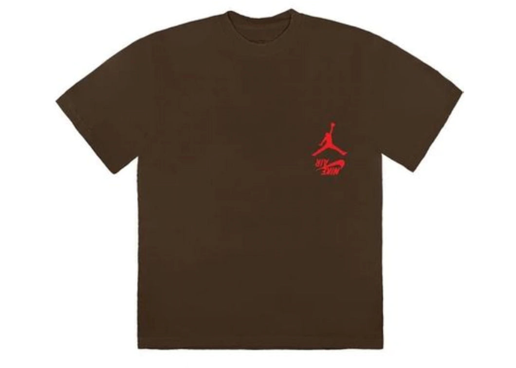 Travis Scott Jordan Cactus Jack Brown 'Highest' T-Shirt