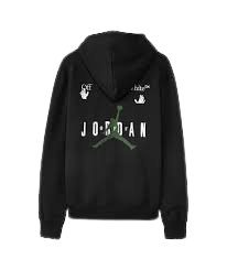 Off-White x Jordan Hoodie 'Black'