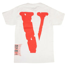 Load image into Gallery viewer, Nav x Vlone ‘Bad Habits But Good Intentions’ White T-Shirt
